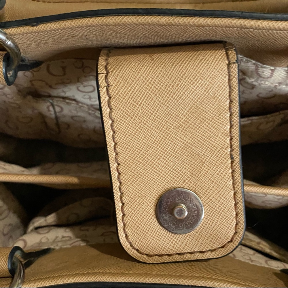 Guess Mocha Mini Satchel - image 5